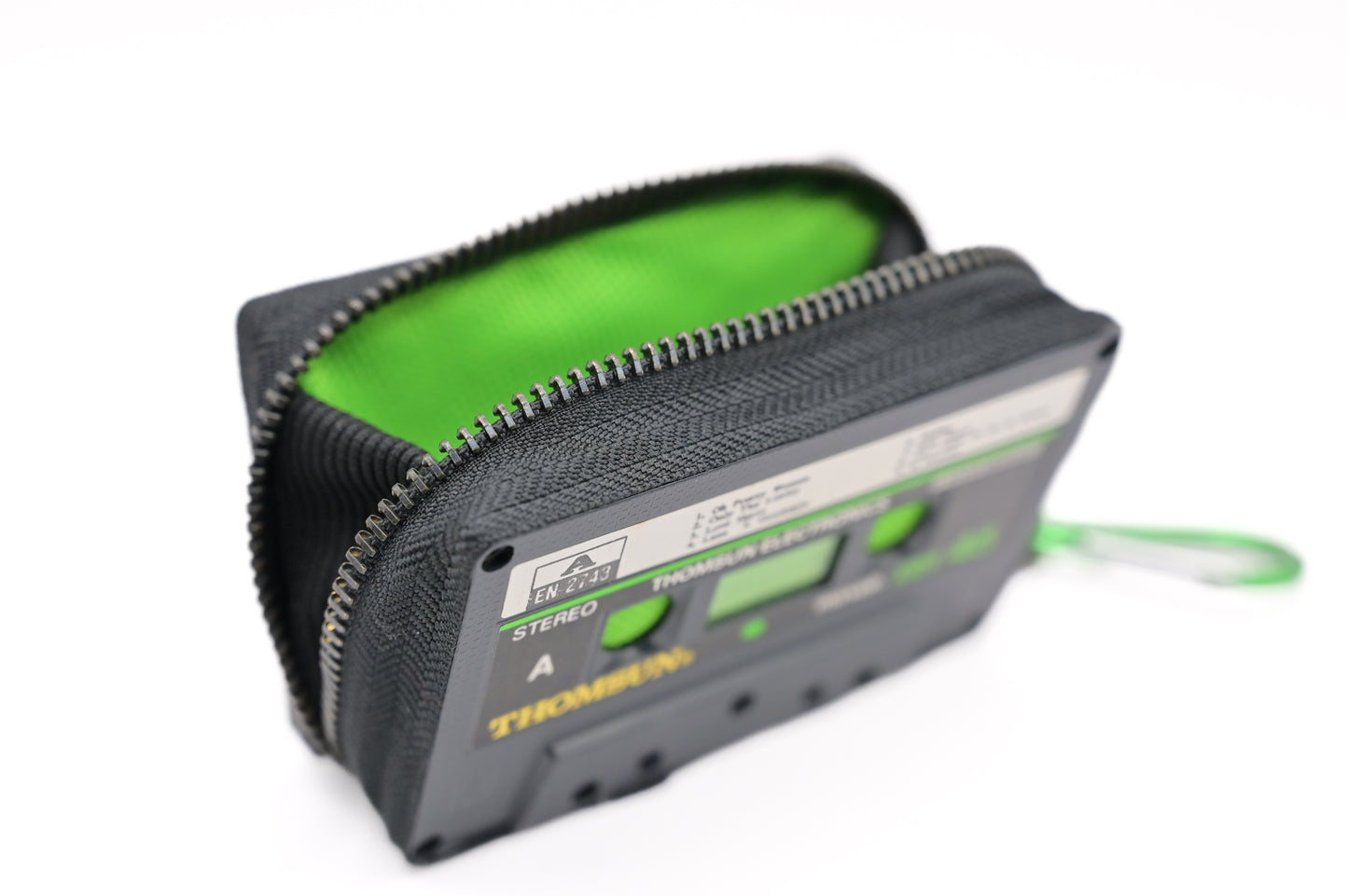 Black&Green - PRETTY WOMAN 👠 - Collezione Collezione classic - Acquista su Ziptape.it - Portafoglio Artigianale in Musicassetta