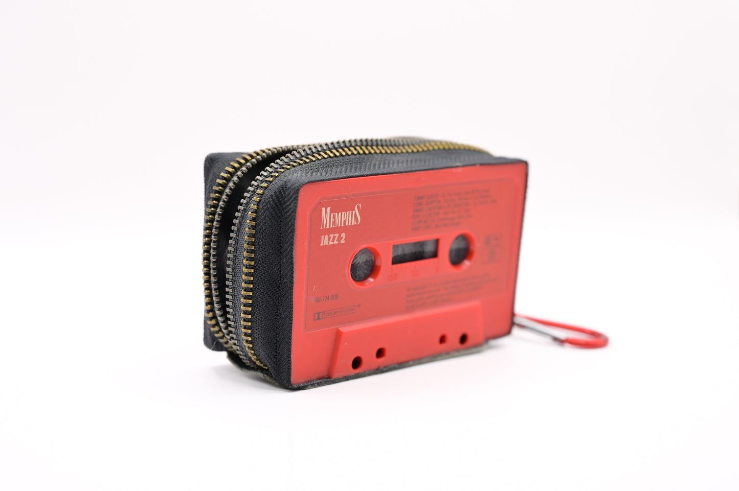 Memphis - JAZZ STYLE 🎺𝄞⨾𓍢ִ໋ - Collezione Collezione classic - Acquista su Ziptape.it - Portafoglio Artigianale in Musicassetta