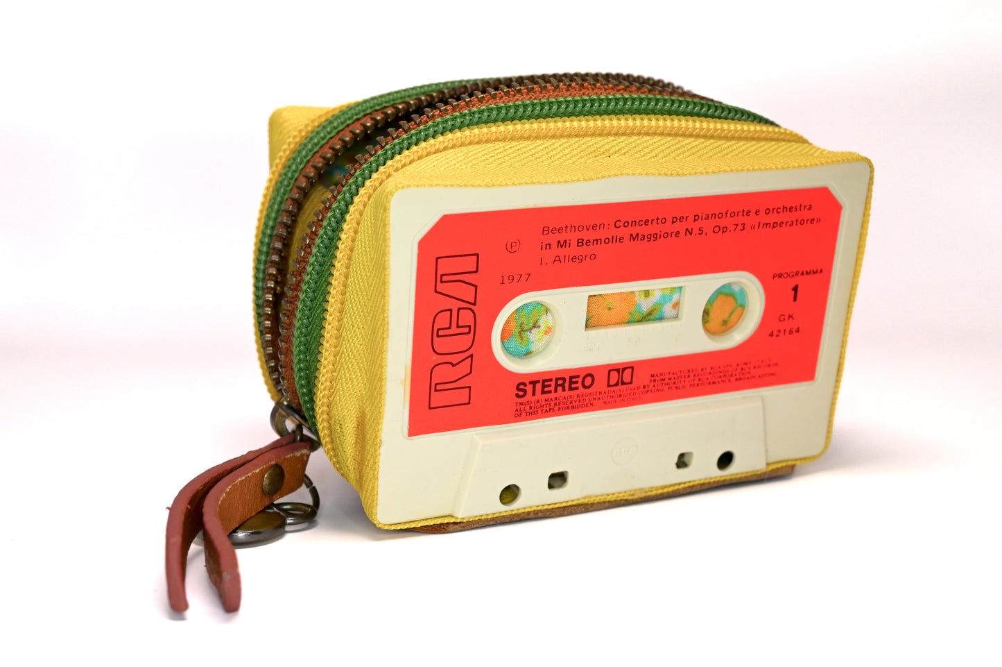 🎼Adagio un poco mosso - Beethoven🎼 - Collezione Collezione ziptape - Acquista su Ziptape.it - Portafoglio Artigianale in Musicassetta