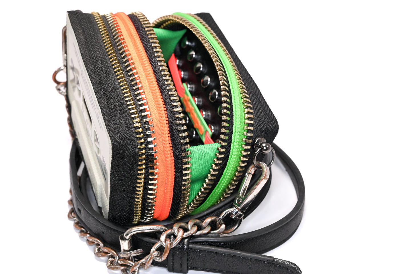 🖤 Who’s bad? - Michael Jackson - Collezione Collezione ziptape - Acquista su Ziptape.it - Portafoglio Artigianale in Musicassetta