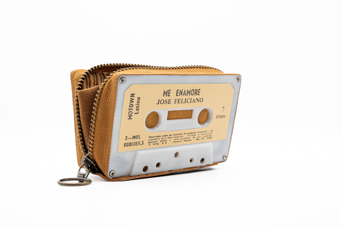 José Feliciano – Me Enamore ❤️🎶🌙 - Collezione Collezione classic - Acquista su Ziptape.it - Portafoglio Artigianale in Musicassetta