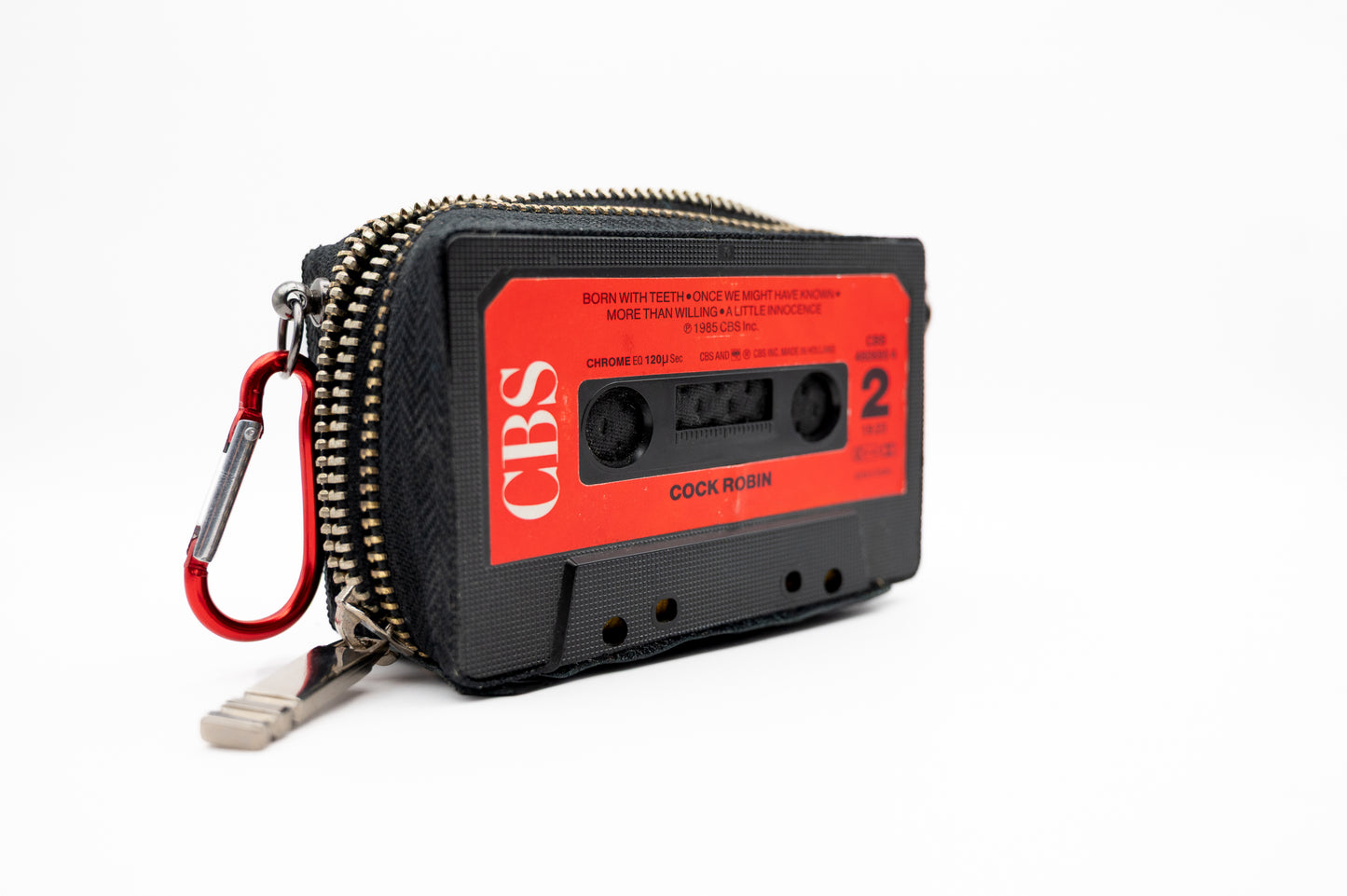 Double Tape 🎭 Two Sides of Music 🎶 - Collezione Classic - Acquista su Ziptape.it - Portafoglio Artigianale in Musicassetta