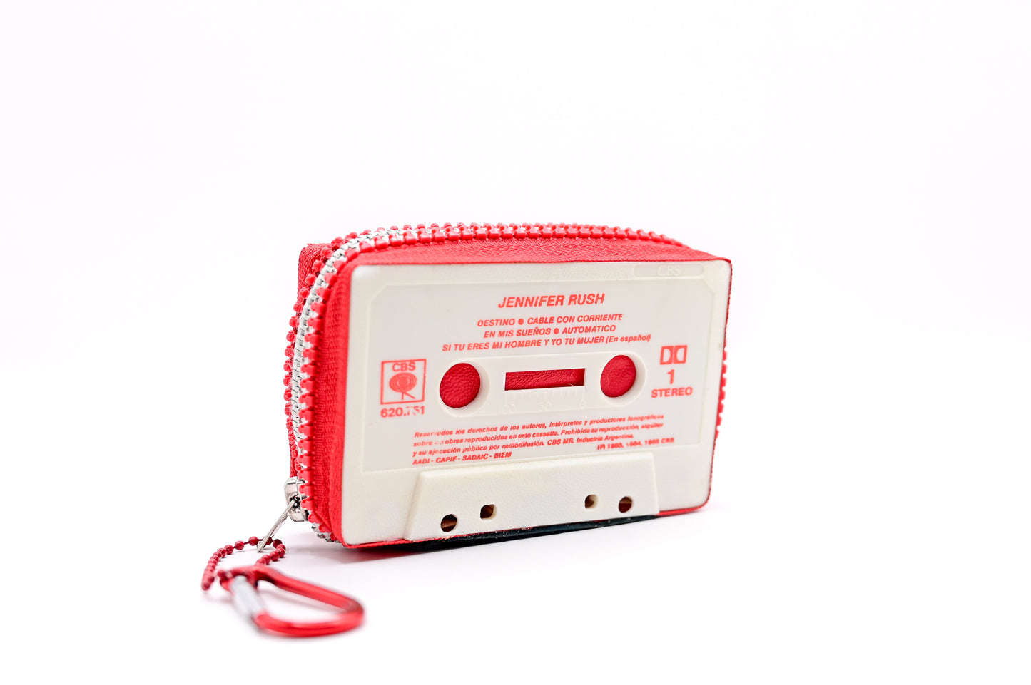 Love Vibes ❤️ - Collezione Collezione ziptape - Acquista su Ziptape.it - Portafoglio Artigianale in Musicassetta