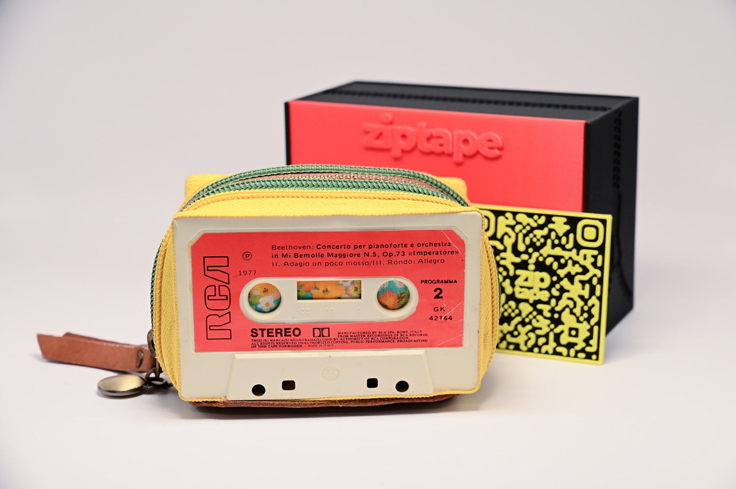 🎼Adagio un poco mosso - Beethoven🎼 - Collezione Collezione ziptape - Acquista su Ziptape.it - Portafoglio Artigianale in Musicassetta